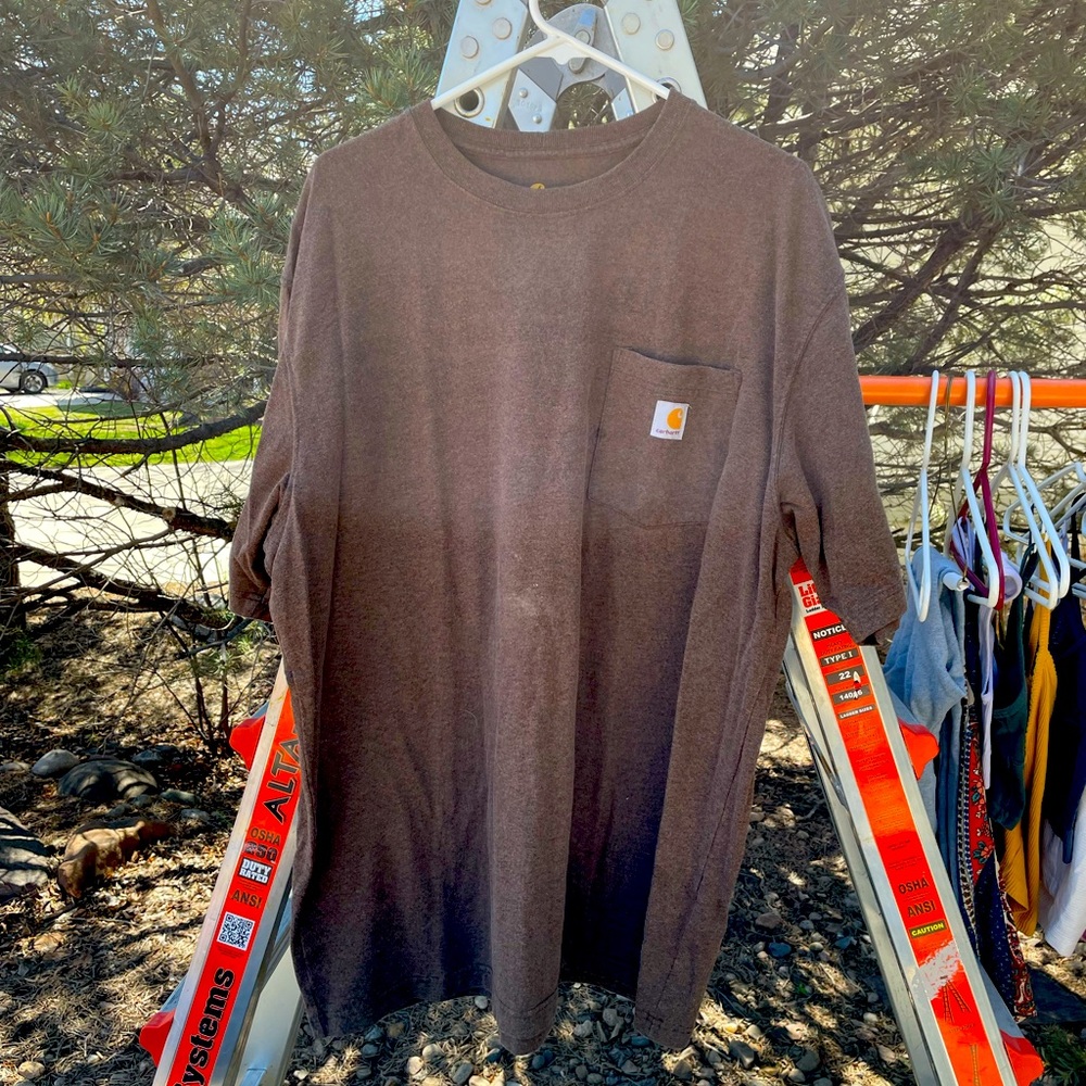Carhartt brown T Shirt. Men’s XL